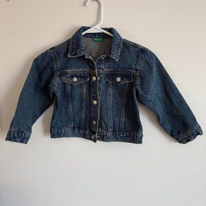 Benetton children jean jacket